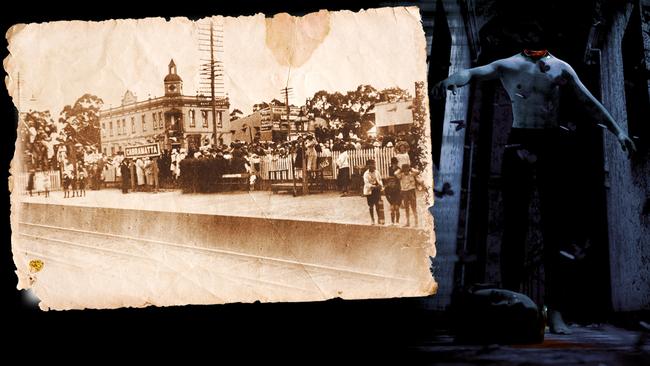 A headless man in black has been haunting Cabramatta train station for more than a century.