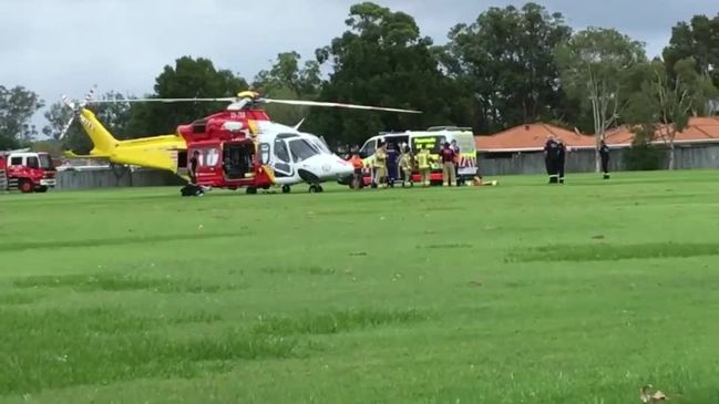 Emergency services respond to reports of severe burns in Banora Point