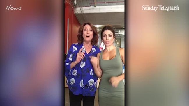 Ada Nicodemou and Lynne McGranger "Dollars for Dust" campaign