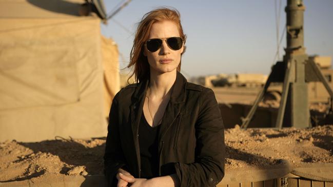 Jessica Chastain plays a member of the elite team of spies and military operatives who secretly devoted themselves to finding Osama bin Laden in Kathryn Bigelow’s Zero Dark Thirty.