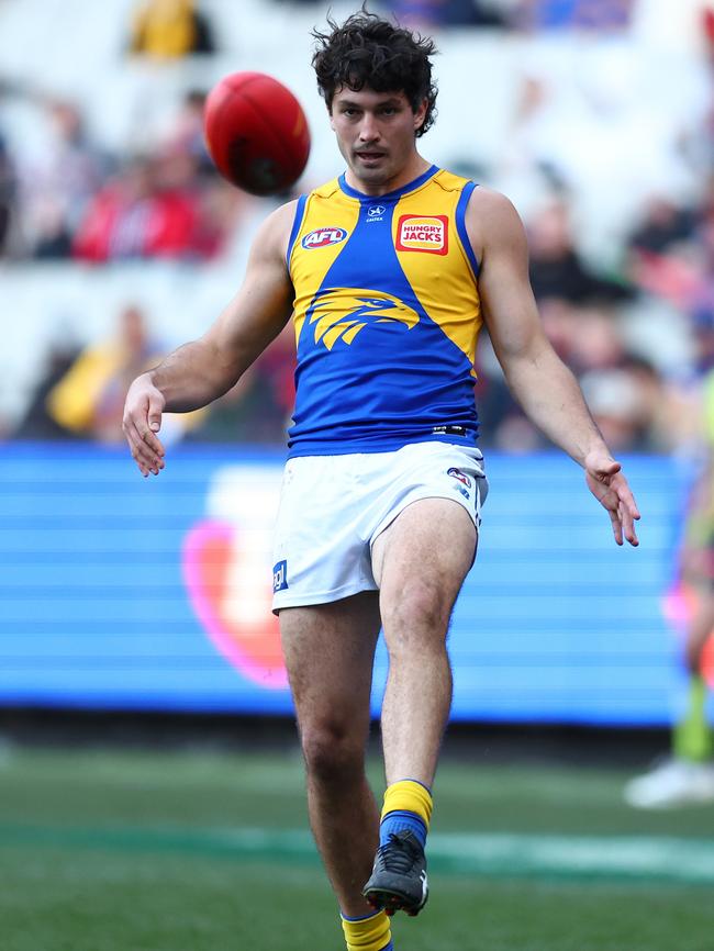 A deal for Tom Barrass will have to be made in the trade period. Picture: Getty Images