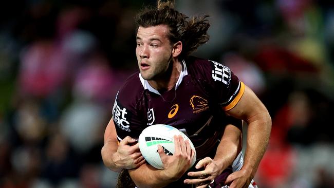 Pat Carrigan is determined to lead the Broncos back into finals contention next year. Picture: Brendon Thorne/Getty Images