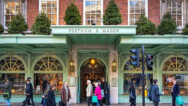 The money was reportedly stuffed into Fortnum and Mason bags.