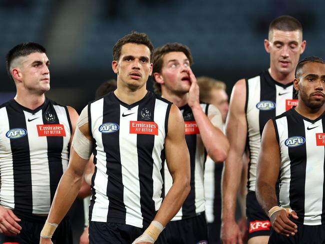 Are injuries finally catching up with Collingwood? Picture: Quinn Rooney/Getty Images