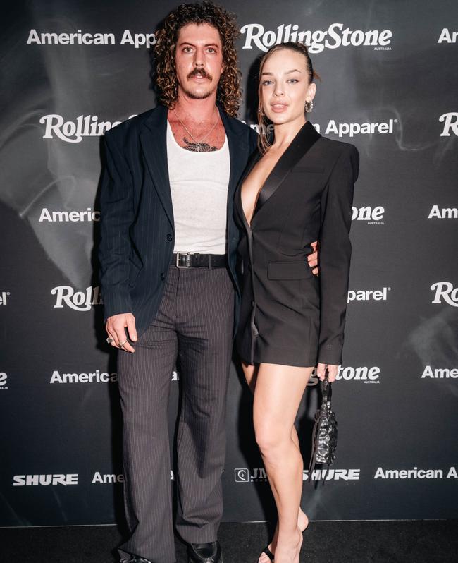 Adam Hyde and Abbie Chatfield. Picture: Supplied