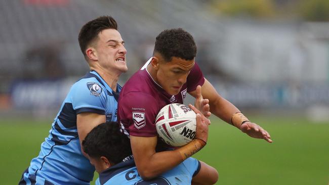 Norths captain Jared Horne playing for the Qld schoolboys last season.. Picture: Tertius Pickard