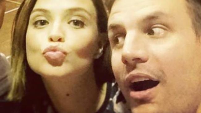In 2015, Channel 9’s Beau Ryan was accused of romantic liaisons with former Hi-5 performer Lauren Brant. Picture: Facebook