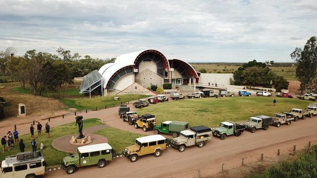 A total of 50 participants drove Toyota’s iconic 40 Series LandCruiser across 3000km and mainly on back roads through Central Western Queensland for the Long Drive event.