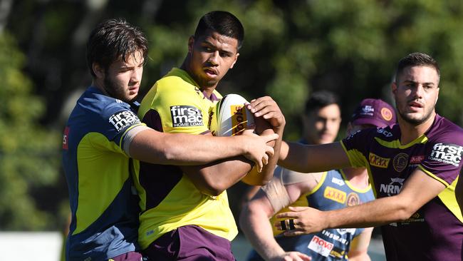 Payne Haas trained strongly on Wednesday and is set to face the Sea Eagles.