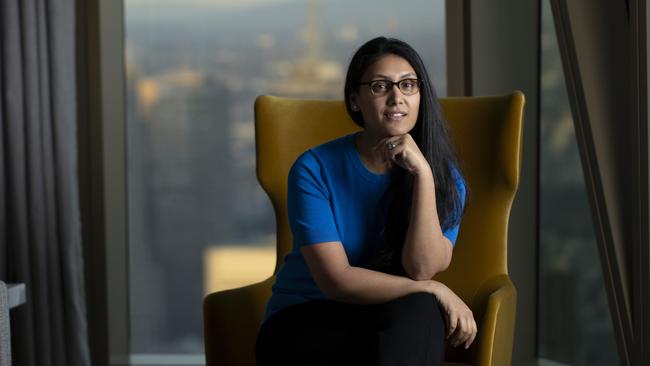 Roshni Nadar Malhotra is the first woman to lead a listed IT company in India. Picture: Arsineh Houspian