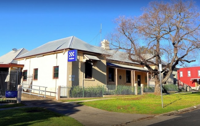 Richards was arrested and taken to Tumut Police Station. Picture – Google Maps.