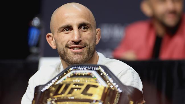 Alex Volkanovski wants to be a UFC double champ. Photo: Carmen Mandato/Getty Images/AFP