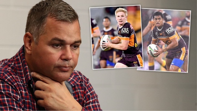 Broncos Anthony Seibold is feeling the heat.