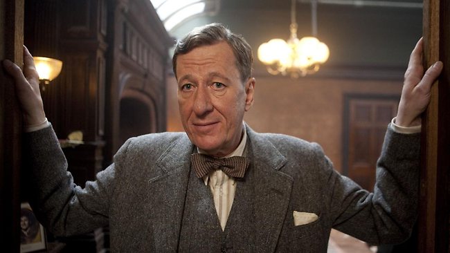 Speaking part: Geoffrey Rush as the cagey speech therapist Lionel Logue.