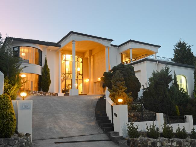 The luxury home in Nicholas Drive, Sandy Bay. Picture: SUPPLIED.