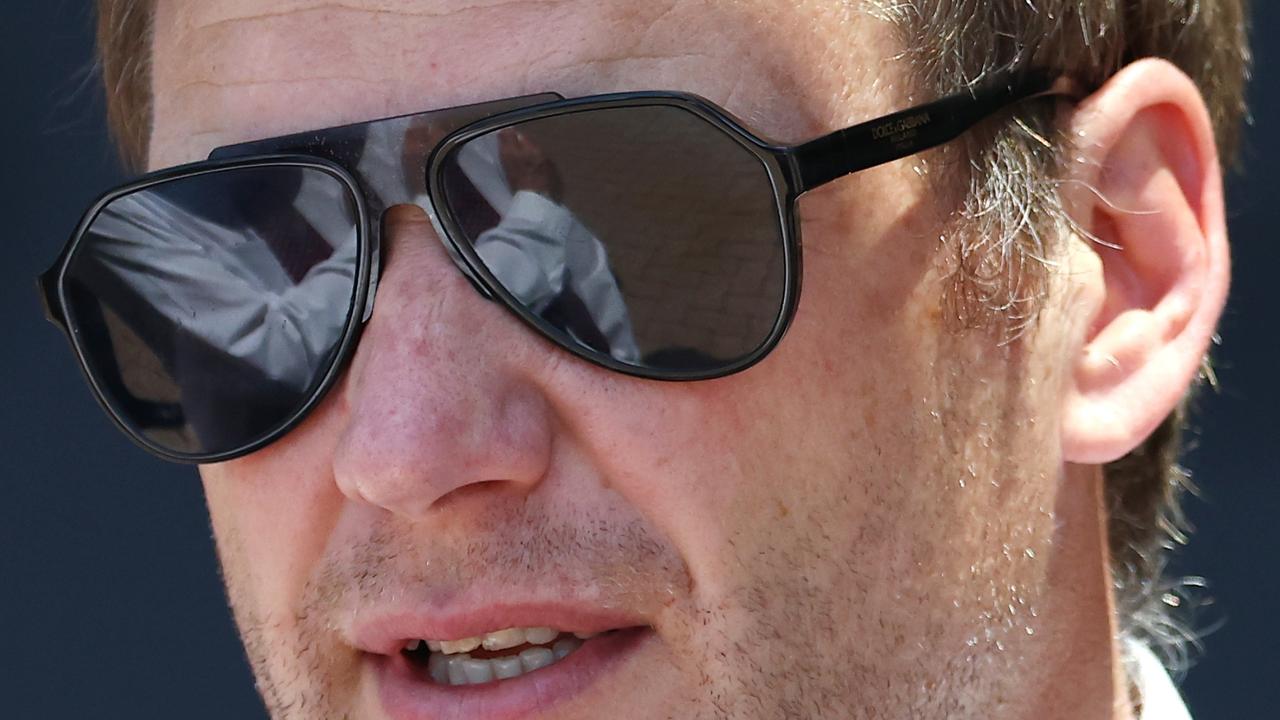 SYDNEY, AUSTRALIA - NOVEMBER 11: Trainer Bjorn Baker prepares for Race 2 Petaluma during Five Diamonds Ladies Day - Sydney Racing at Rosehill Gardens on November 11, 2023 in Sydney, Australia. (Photo by Jeremy Ng/Getty Images)