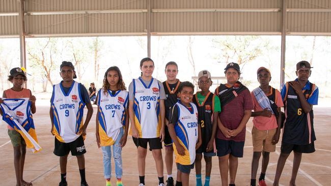 New basketball court in Amoonguna, Alice Springs. PICS: Jeff Tan, Macdonnell Regional Council