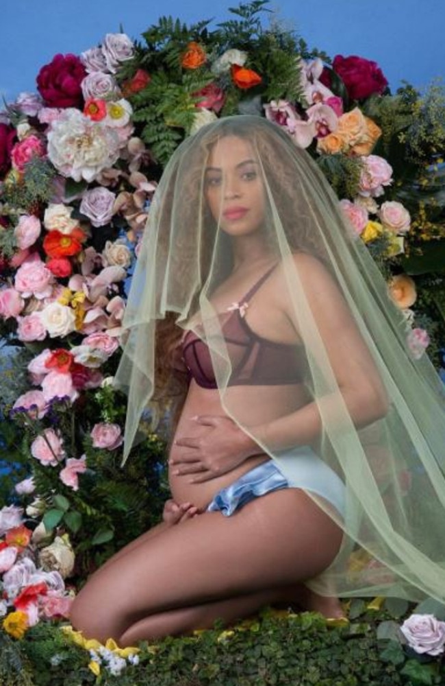 Beyoncé broke the internet with her second pregnancy announcement, which quickly became one of the most-liked posts on Instagram ever. Picture: Beyoncé