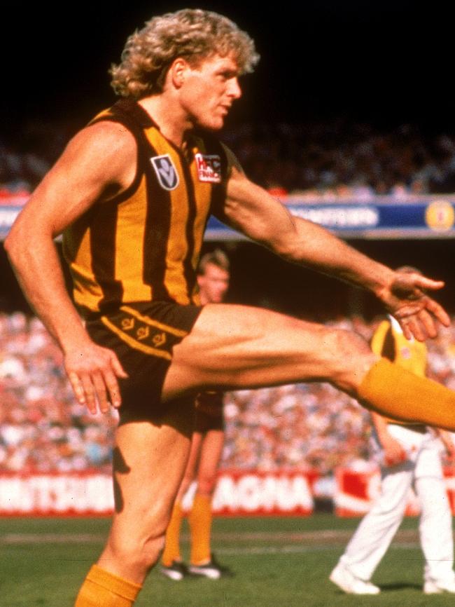 Dermott Brereton in action in 1991.