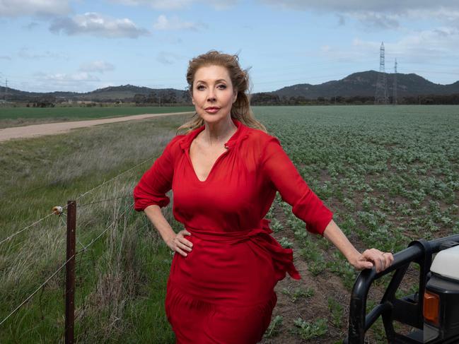 28-08-2024 Catriona Rowntree on her property at Little River where a solar farm is to be built next door and close to the You Yangs. Picture: Brad Fleet