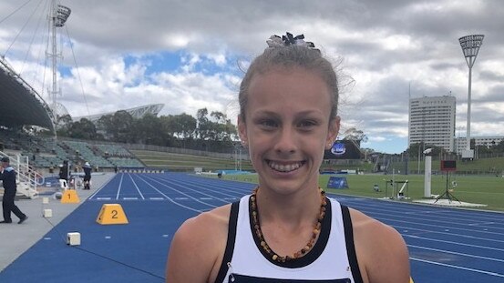 Young athlete Ella Penman from Dubbo.