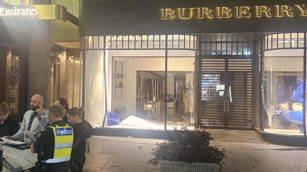 Men accused of $113K luxury store ram-raid to remain behind bars