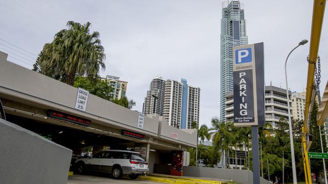 Bruce Bishop Car Park, Surfers Paradise. Picture: Jerad Williams