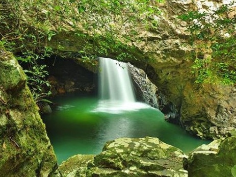 Natural Bridge at Springbrook National Park is an amazing feat of nature. PHOTO BY @JULESINGALL