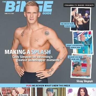 Cody Simpson stars on the cover of The Binge Guide