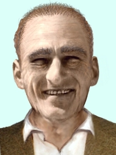 Police photofit of what they think Elmer Crawford would look like in 2008.