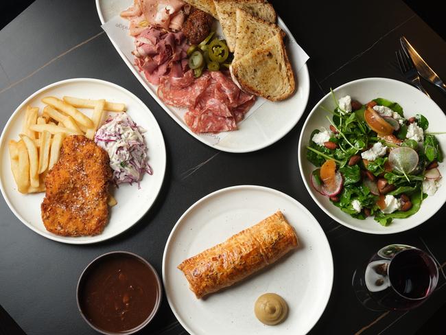 The Castlereagh’s menu favourites. Picture: Supplied