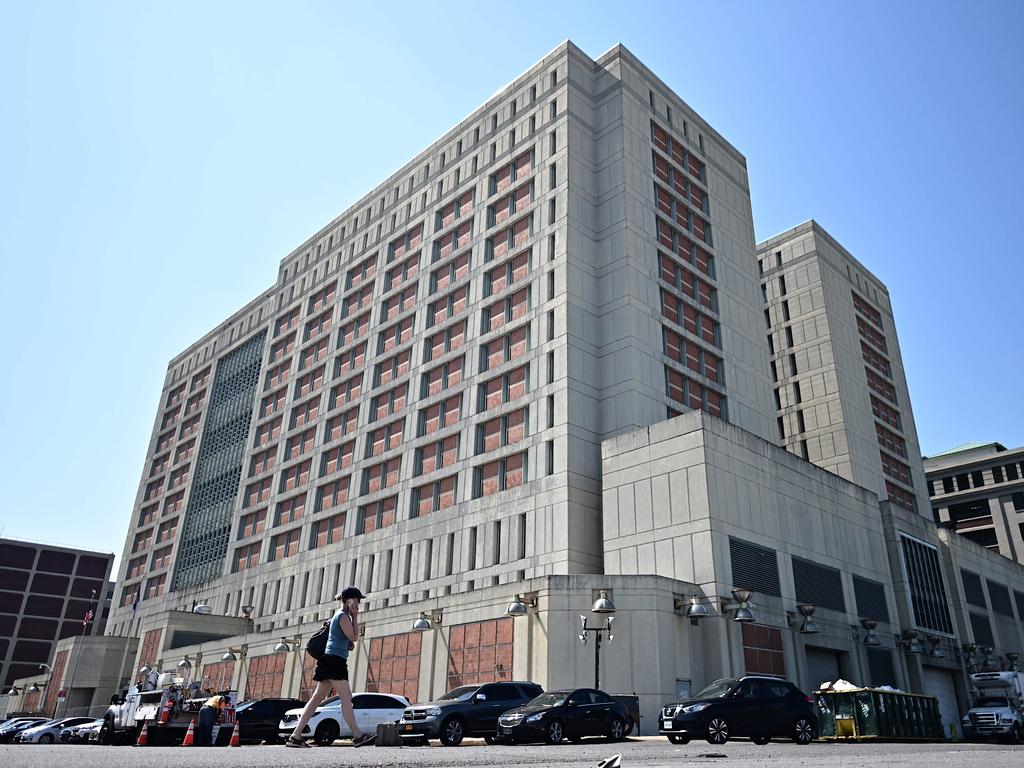 The Metropolitan Detention Center, (MDC) in Brooklyn where Maxwell is being held. Picture: Johannes EISELE / AFP.