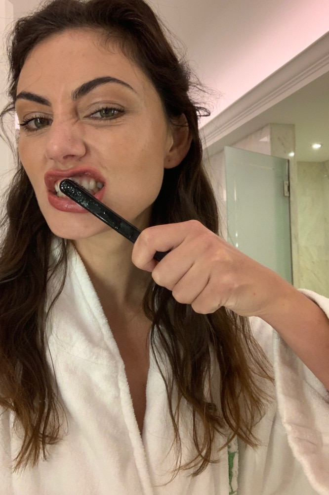 Phoebe Tonkin's personal photos show what it's really like getting ready  for a Chanel haute couture show - Vogue Australia