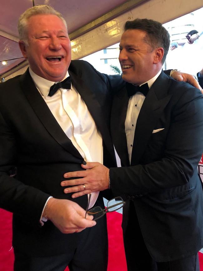 Scotty Cam and Karl Stefanovic. Picture: @scottycamofficial/Instagram