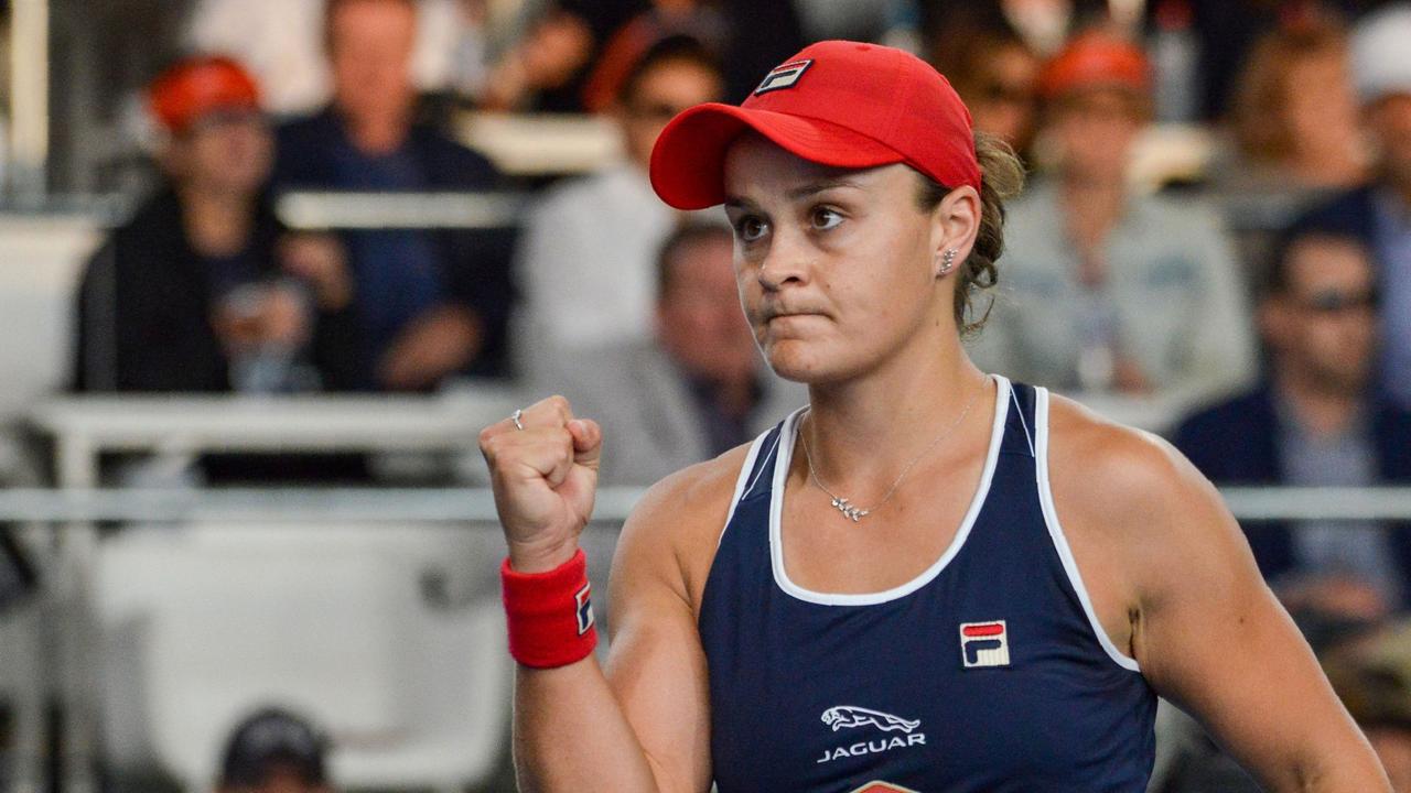 Ash Barty is improving with ever match this Australian summer.