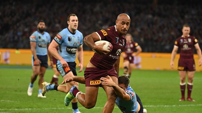 Felise Kaufusi is set to be overlooked for Origin Game II. Picture: NRL Photos.