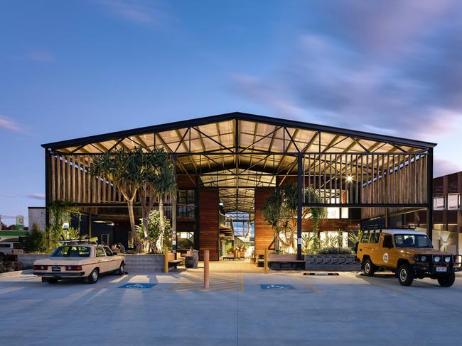 Inside Stone and Wood's headquarters in Byron Bay. Credit: Harley Graham.