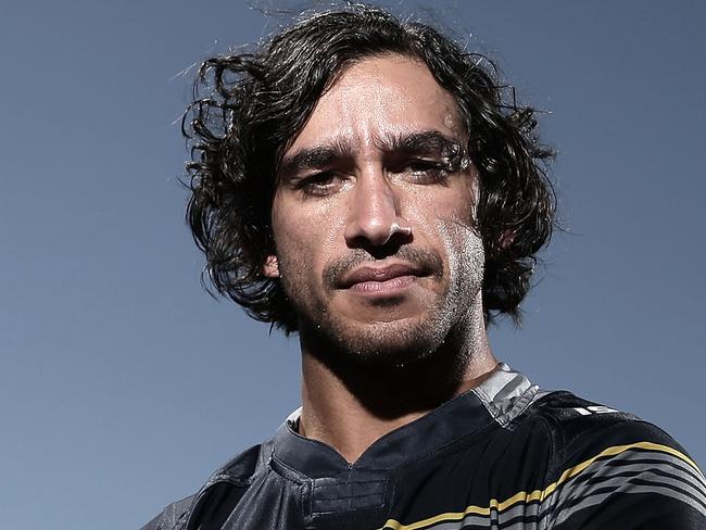 SYDNEY, AUSTRALIA - FEBRUARY 25:  (EDITORS NOTE: Image has been desaturated.) Cowboys captain Johnathan Thurston poses during the 2016 NRL Season Launch at Sydney Botanical Gardens on February 25, 2016 in Sydney, Australia.  (Photo by Mark Metcalfe/Getty Images)