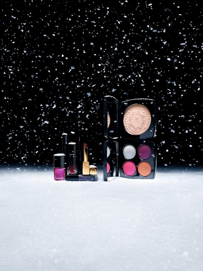 The Chanel holiday collection is appropriately colourful.