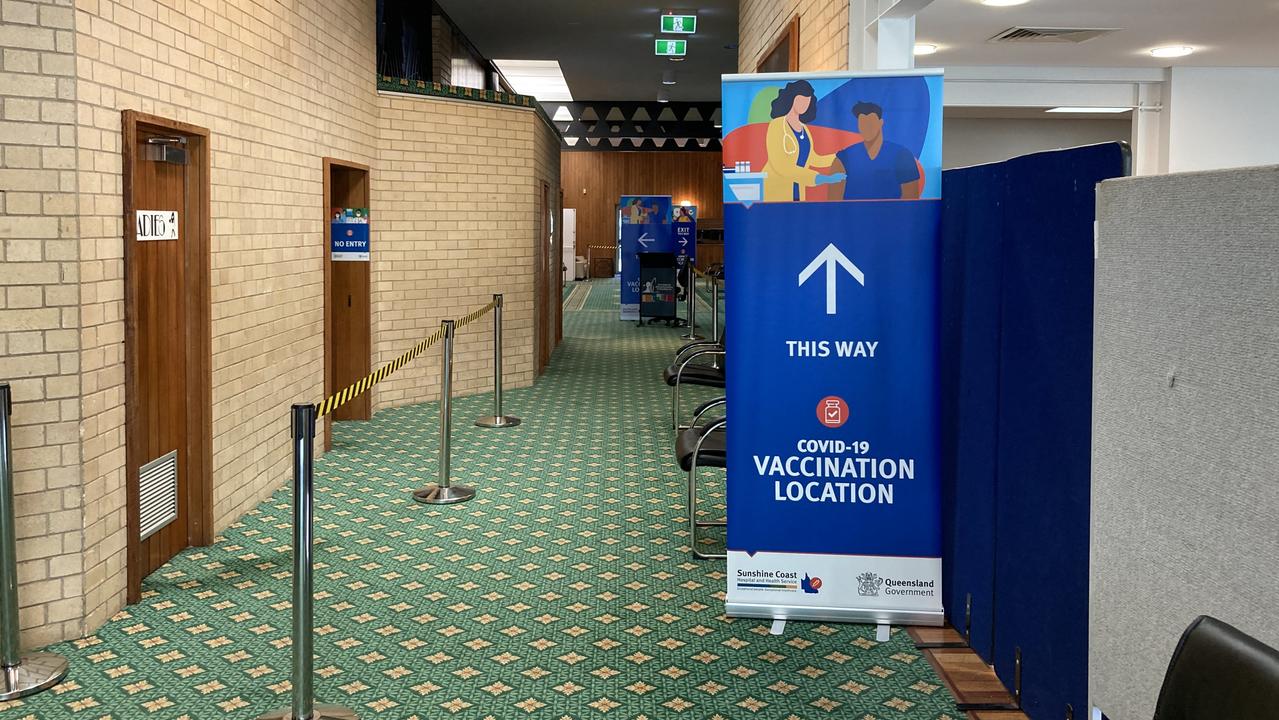 Patients enter from the main doors of the Civic Centre, and leave at the Senior Citizens Centre exit.