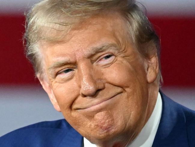 TOPSHOT - Former US President and Republican presidential candidate Donald Trump takes part in a town hall moderated by Fox News broadcaster Sean Hannity at the New Holland Arena in Harrisburg, Pennsylvania, on September 4, 2024. (Photo by Mandel NGAN / AFP)