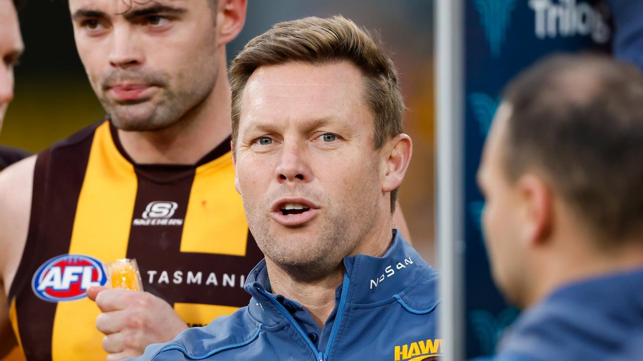 AFL 2024; Sam Mitchell not well enough to return to Hawthorn training ...