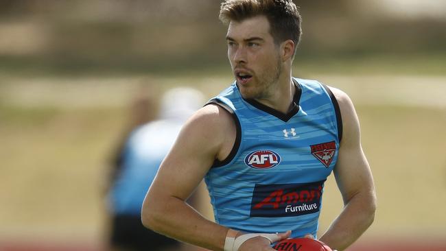 Zach Merrett is fresh off Essendon’s Round 13 bye. Picture: NCA NewsWire / Daniel Pockett