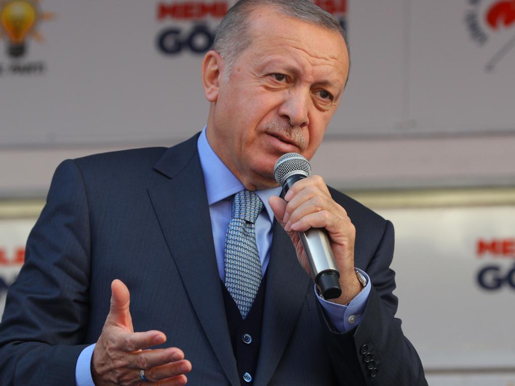 Turkish President Recep Tayyip Erdogan. Picture: AFP