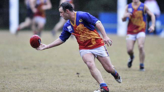Mulgrave's Brad Fowler in action.