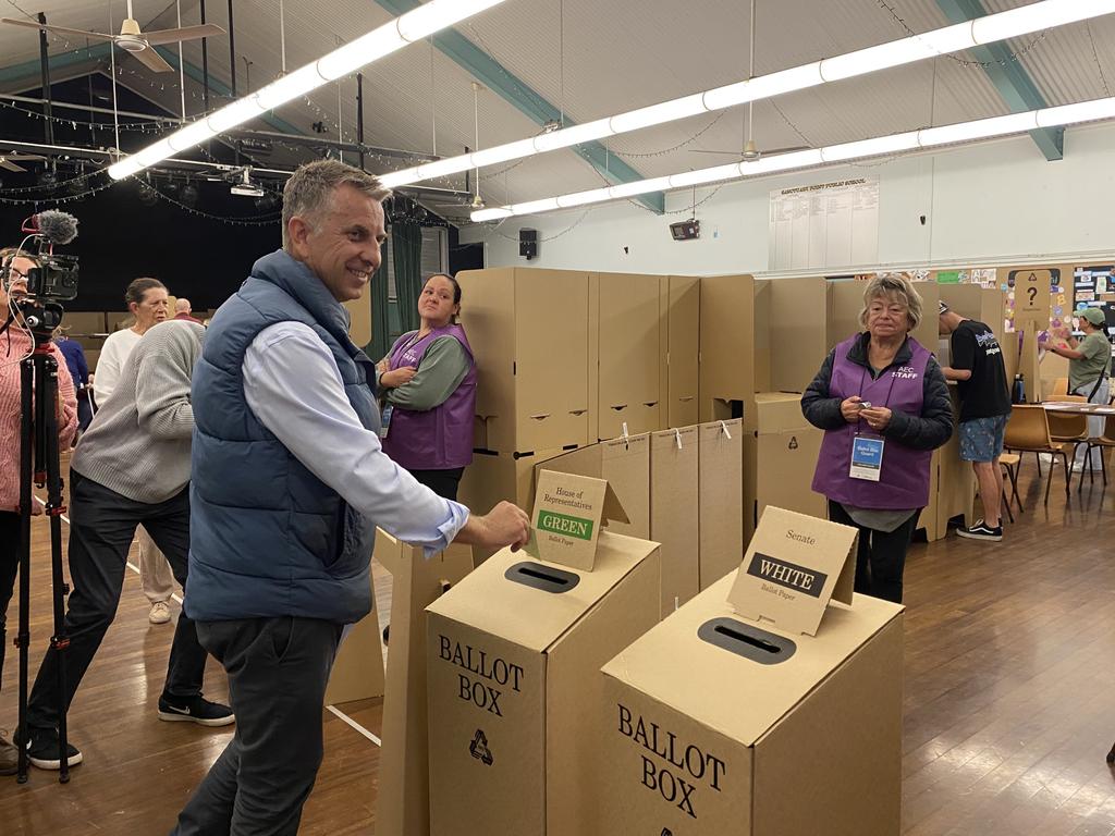 Gilmore Liberal candidate Andrew Constance looks set to fail in another attempt to enter federal politics. Picture: Hannah Farrow