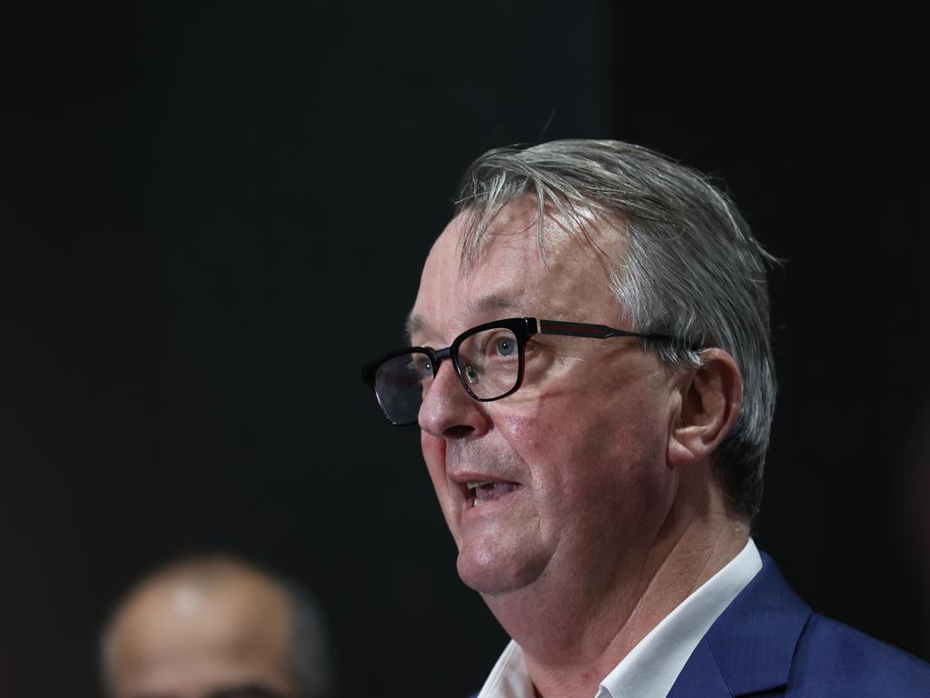 Health Minister Martin Foley confirmed that the ICU patient hadn’t been vaccinated. Picture: Robert Cianflone/Getty Images