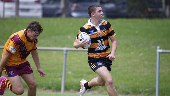 CooperO'Neillscored a key try for the Tigers. Picture Warren Gannon Photography