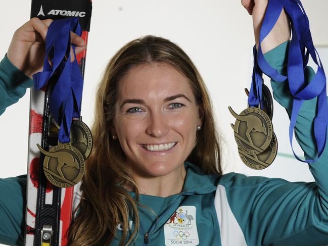 Sochi Olympian Lavinia Chrystal is headed to Canada for exchange progam and recently won the national titles. Picture: Craig Wilson