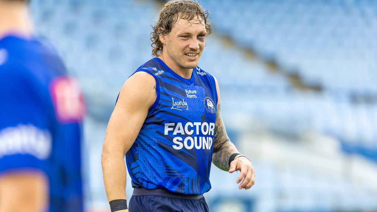 Mann has been a key figure in attack for the Bulldogs. Picture: Thomas Lisson